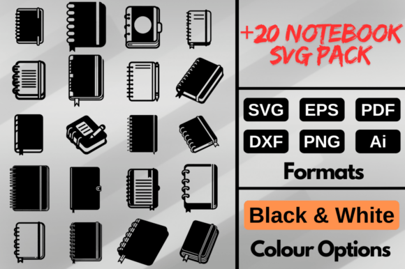 Graphics for Crafts: Notebook SVG Review