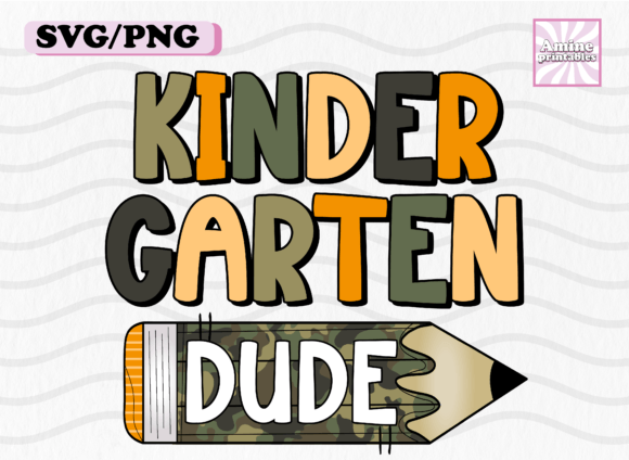 Review: Kindergarten School Dude Pencil Teacher Design