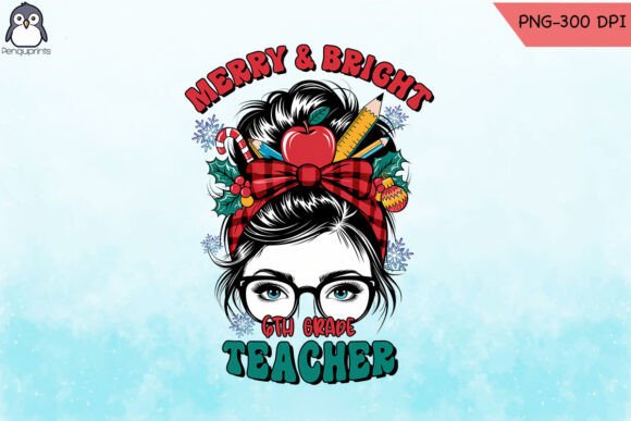 Review: Merry and Bright Teacher Christmas PNG for Embroidery