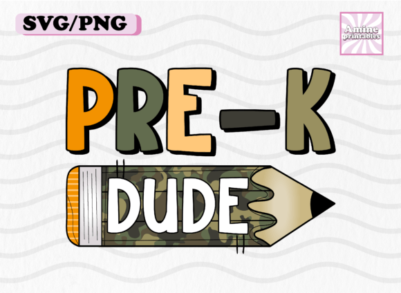 Review: Pre K School Camo Pencil Doodle Teacher Design