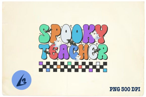 Spooky Teacher Halloween PNG for Crafts & Graphics