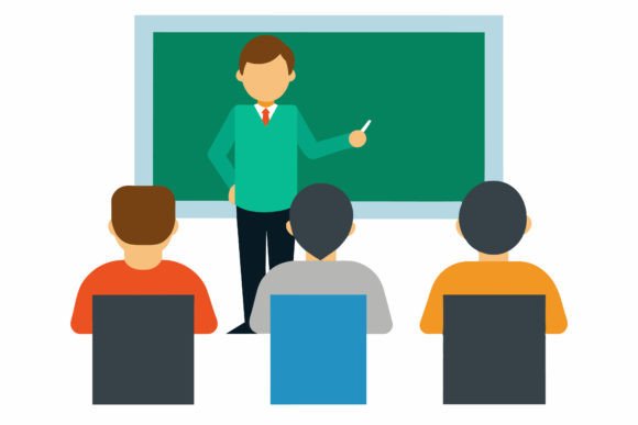 Teacher Front View Graphics for Crafts