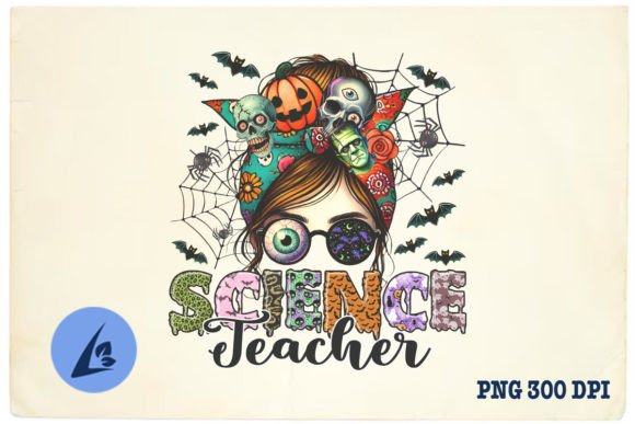 Teacher Halloween Science Graphics for Crafts