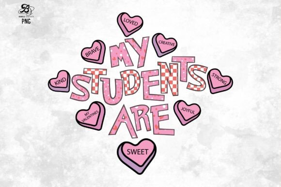 Valentine Teacher PNG for Crafts & Graphics